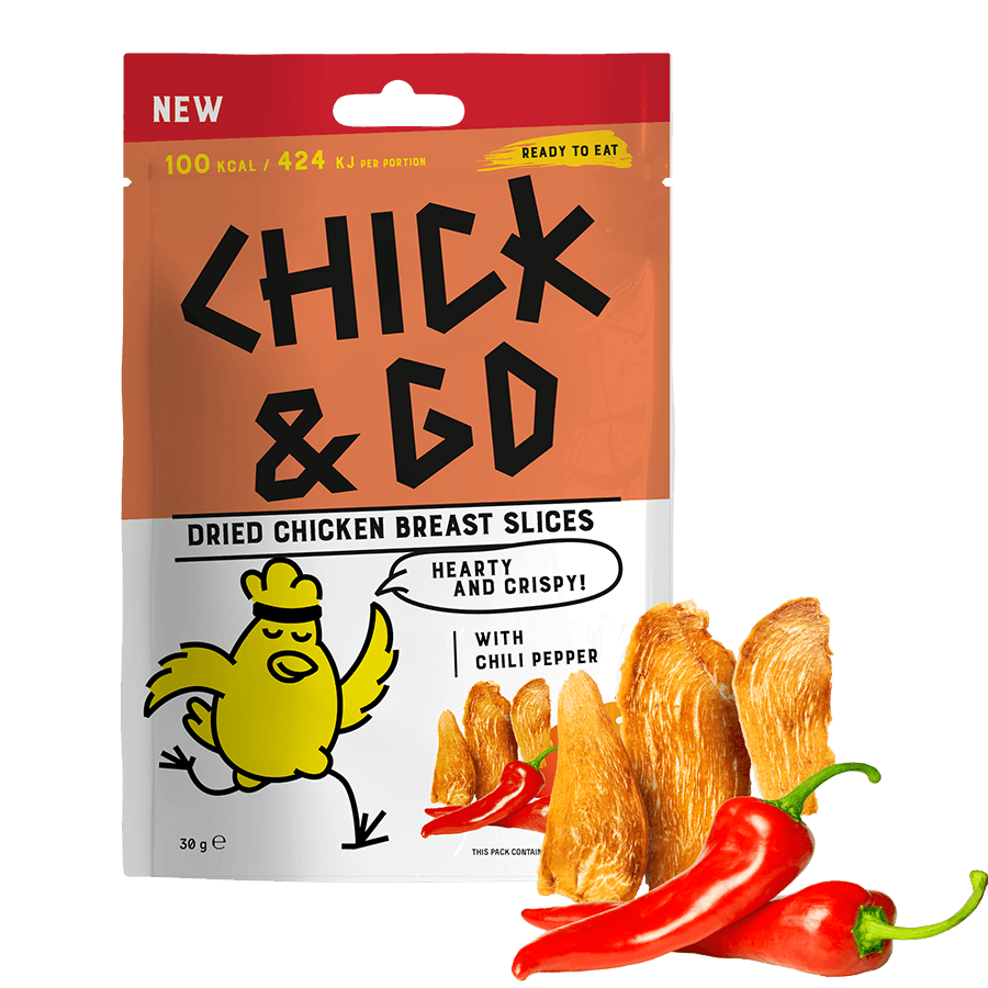 Chick & Go with chili pepper