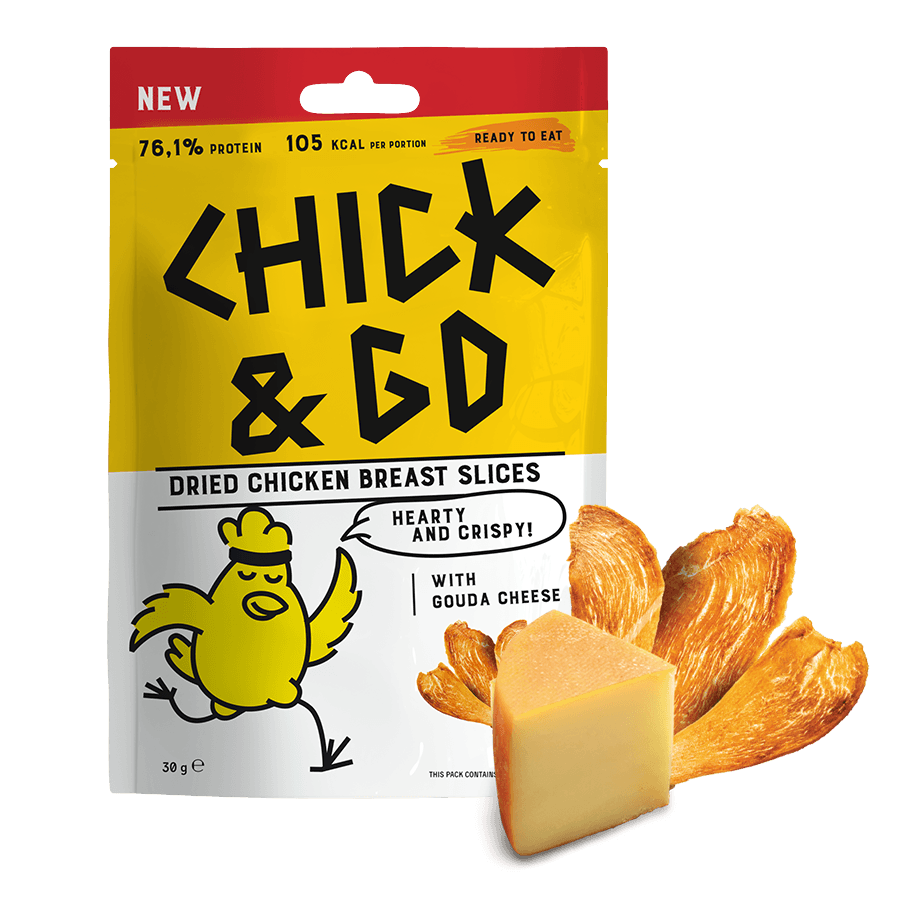 Chick & Go with Gouda cheese